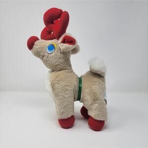 Rudolph Reindeer Red Nose Vintage Nostalgia 1984 80's Christmas Animal Plush